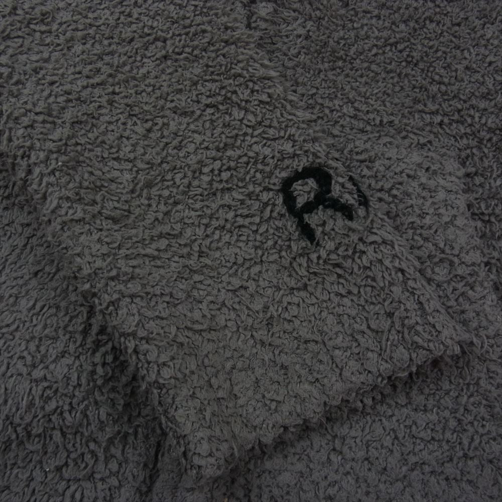 Ron Herman ロンハーマン × BAREFOOT DREAMS ベアフット ドリームス フリース  パイル  ジップ パーカー グレー系 S【中古】