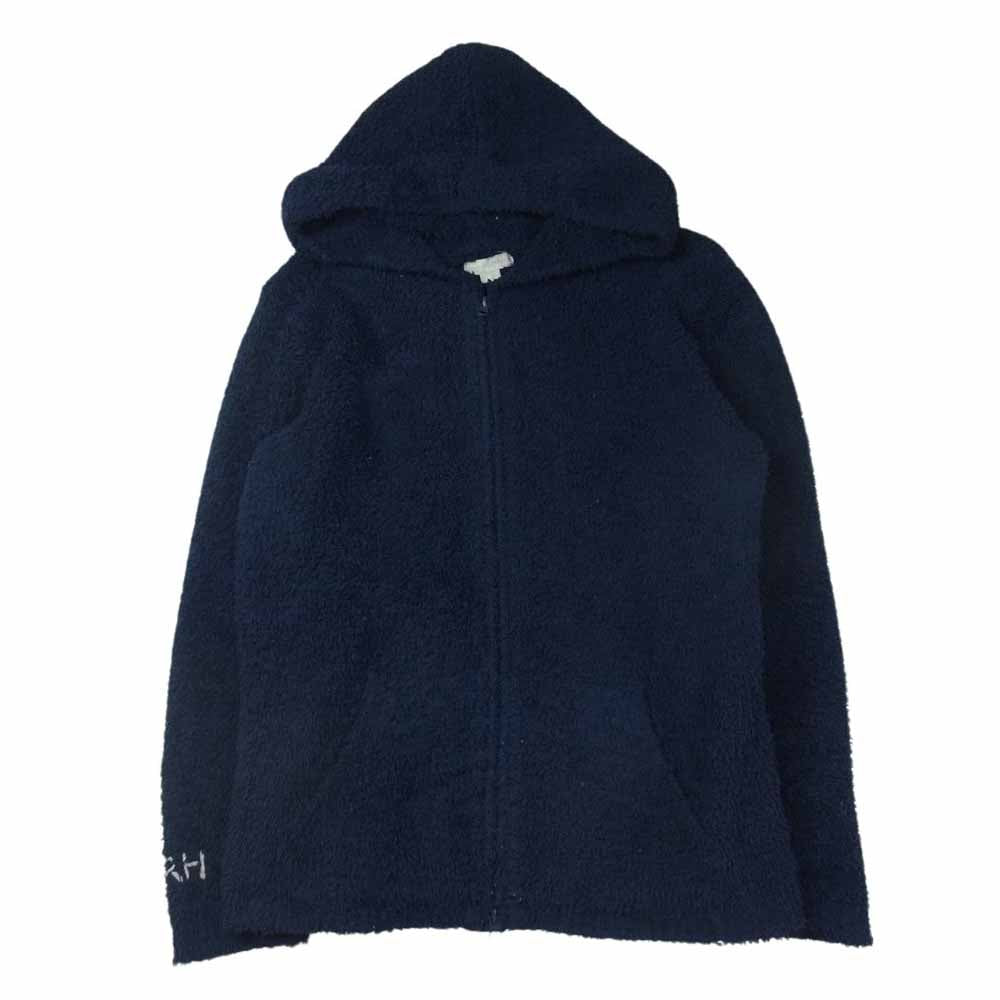 Ron Herman ロンハーマン × BAREFOOT DREAMS ベアフット ドリームス フリース  パイル  ジップ パーカー ネイビー系 L【中古】