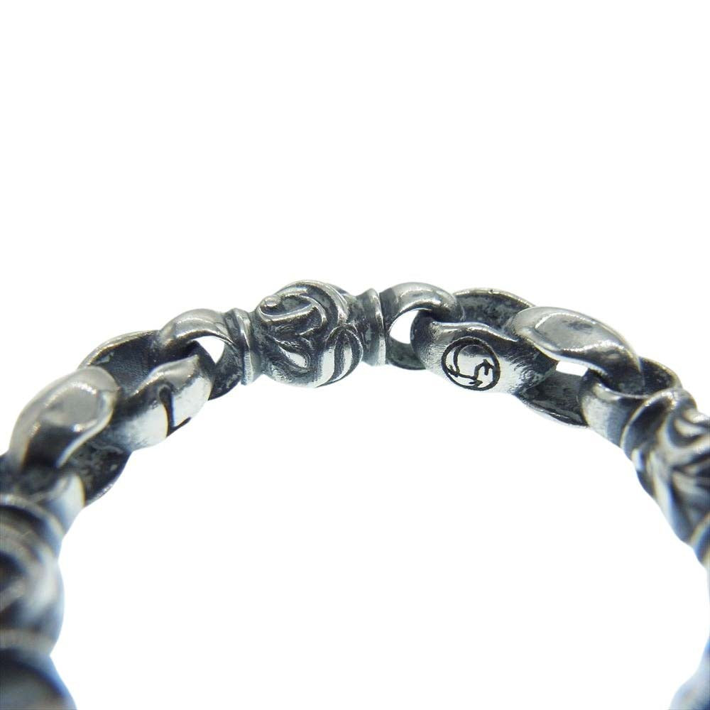 LONE ONES ロンワンズ 販売証明書カード付 Mini Silk Link and Eagle Barrel ミニ シルク アンド イーグル バーレル リング 20.5号【中古】