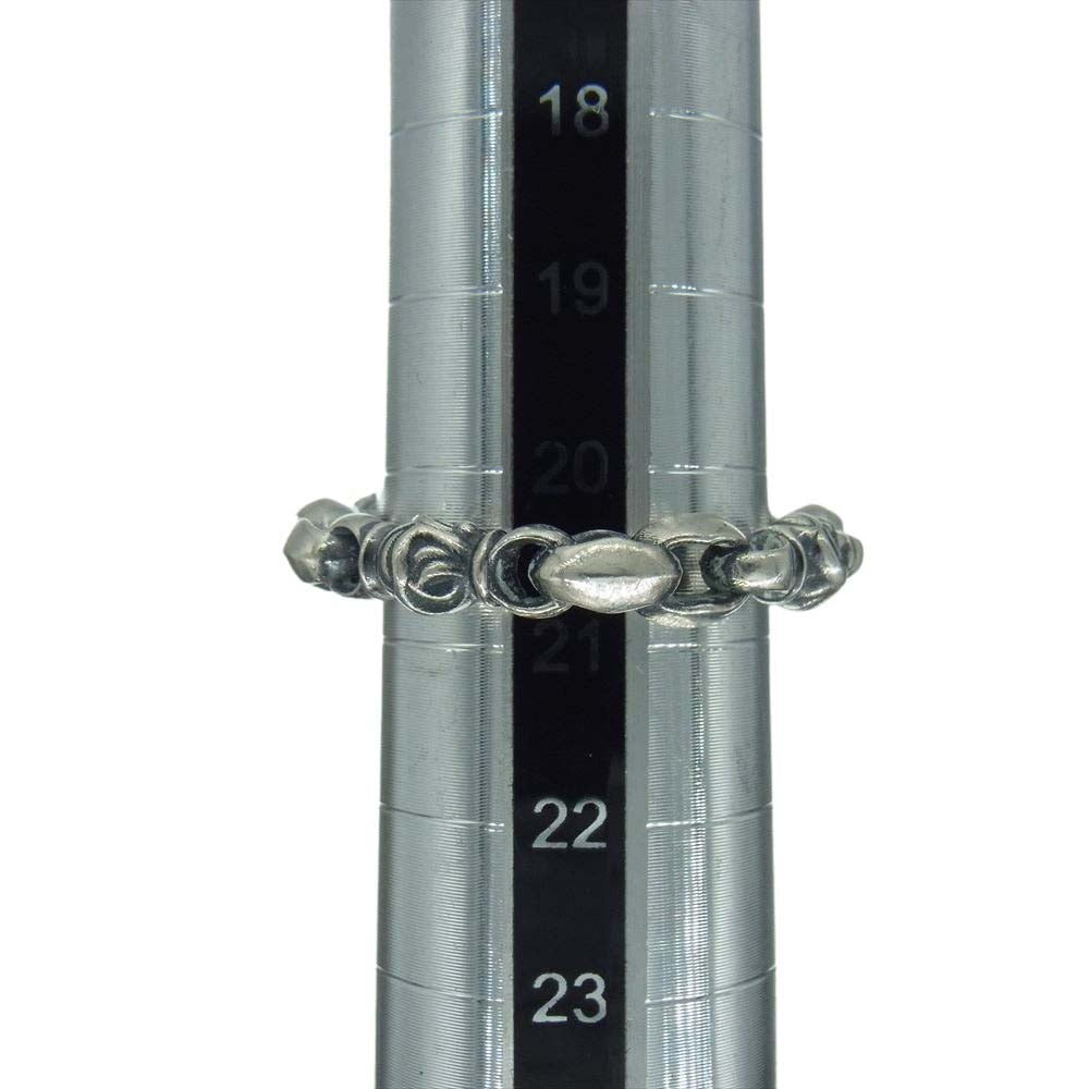 LONE ONES ロンワンズ 販売証明書カード付 Mini Silk Link and Eagle Barrel ミニ シルク アンド イーグル バーレル リング 20.5号【中古】