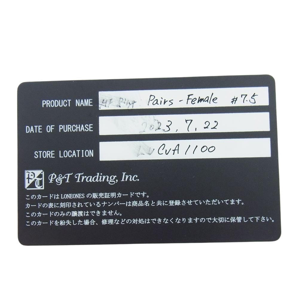 LONE ONES ロンワンズ 販売証明書カード付 Pairs Female Ring ペアーズ フィメイル リング 14.5号【中古】