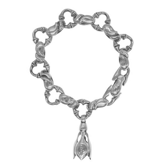 LONE ONES ロンワンズ 販売証明書カード付 Caresses Medium with 1Tear Bell カレシス ウィズ 1 ティア ベル ミディアム ブレスレット【中古】