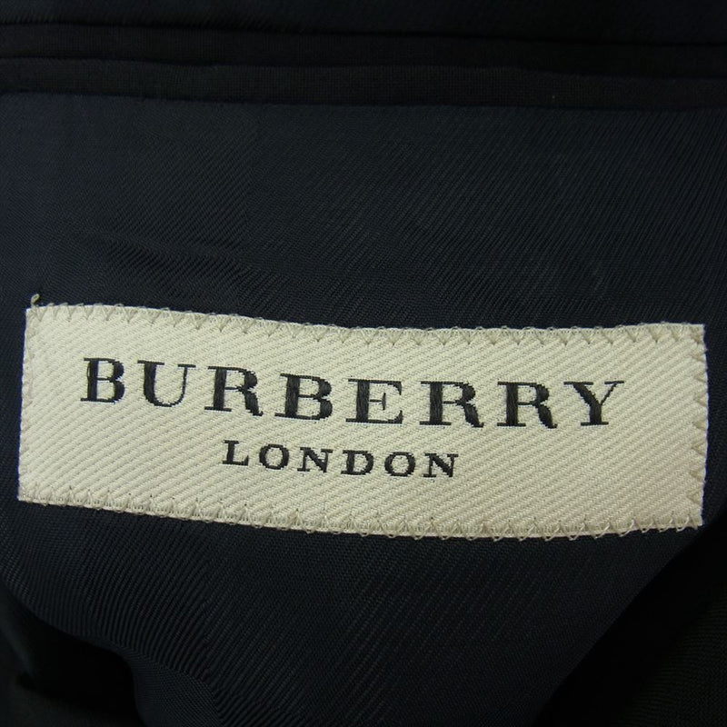 BURBERRY LONDON バーバリー ロンドン 3943394 2B ウール スーツ テーラード ジャケット ブラック系 50【中古】