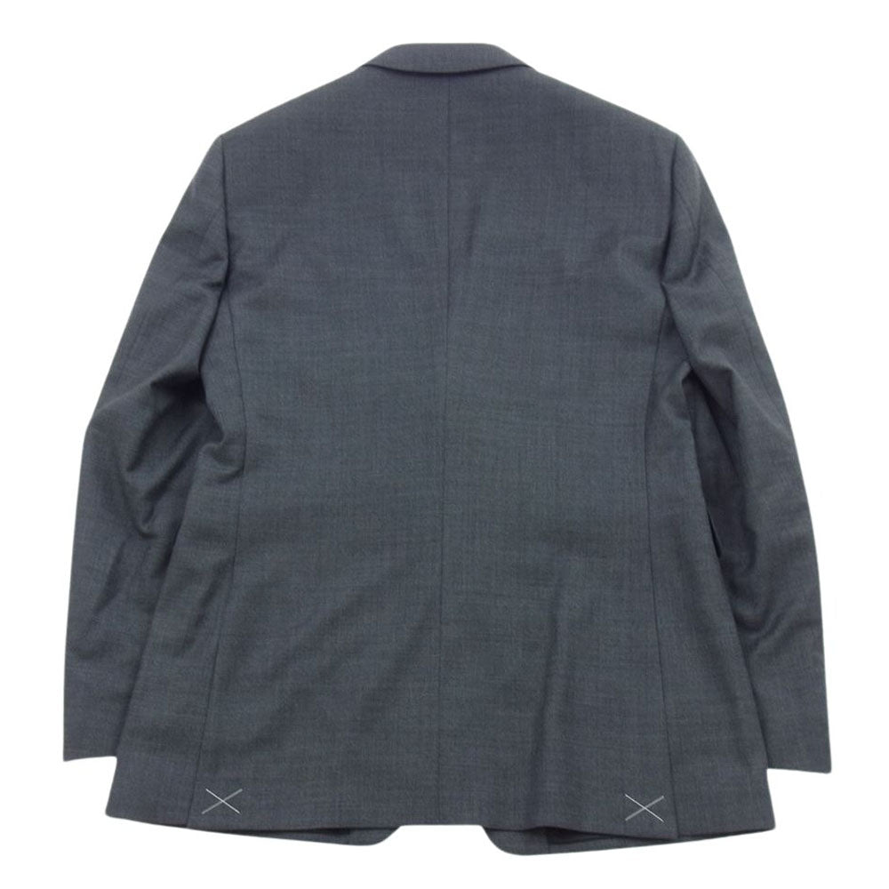 BURBERRY LONDON バーバリー ロンドン 3918043 国内正規品 スーツ セットアップ ウール 2B テーラード ジャケット スラックス パンツ グレー グレー系 48【中古】