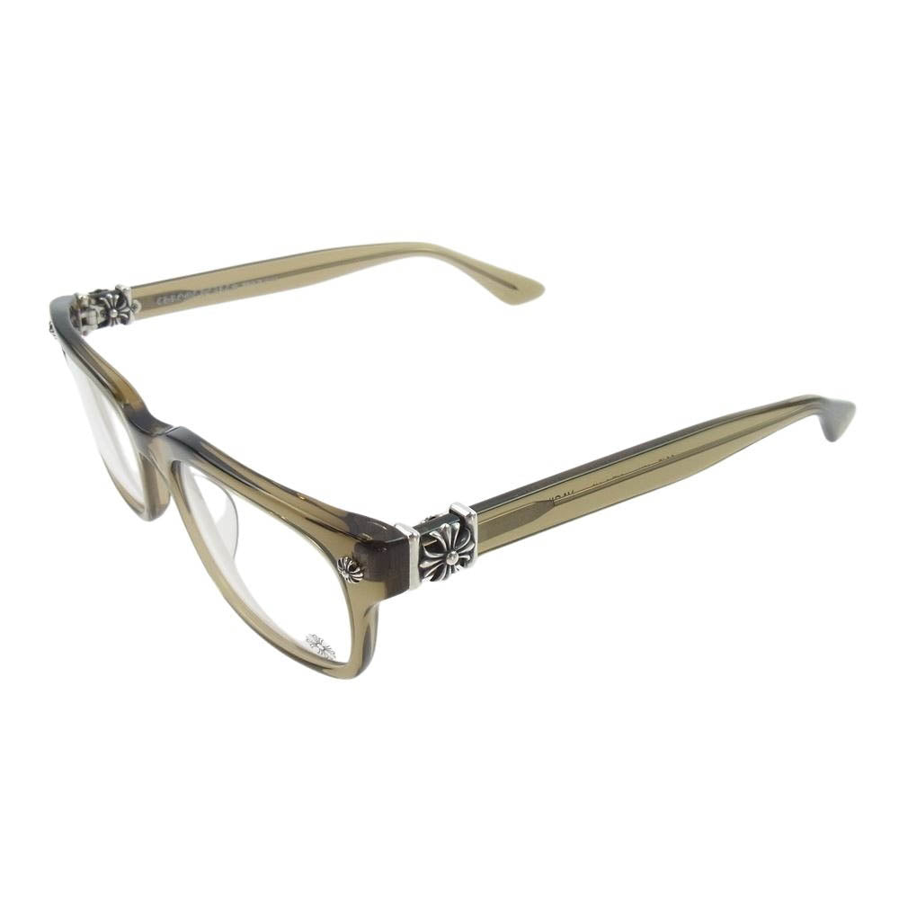 CHROME HEARTS クロムハーツ（原本無） VIGILANTE ヴィジランテ サングラス アイウェア 眼鏡 54□19-149【美品】【中古】