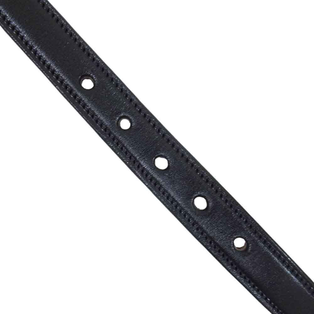 トリーレザー 2139 レザー ベルト ダークブラウン系 32【中古】