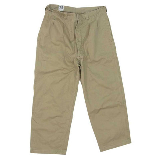 フランス軍 ヴィンテージ M52 チノトラウザーズ ARIEL AIZENAY チノ パンツ ベージュ系 35【中古】