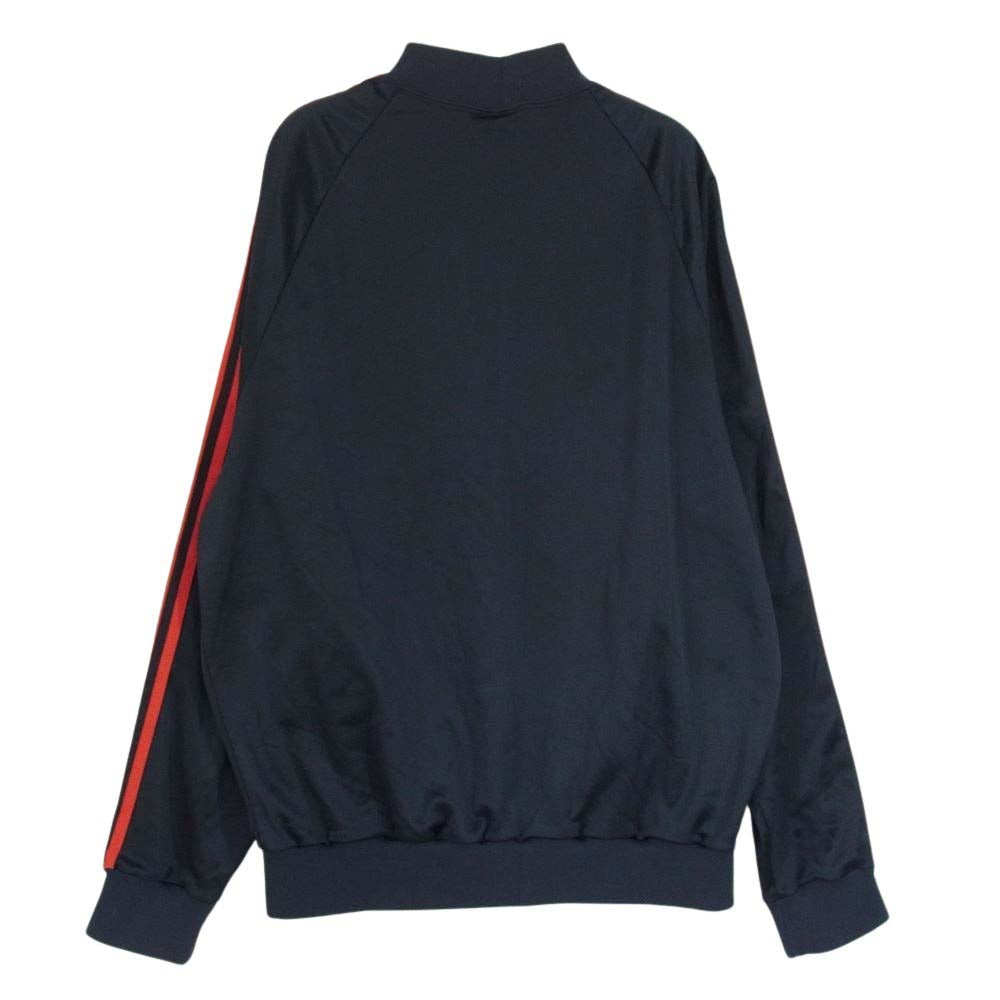 adidas アディダス USA製 70s トラック ジャケット ジャージ ブラック系 L【中古】