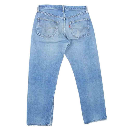 Levi's リーバイス ヴィンテージ 501 66後期 スモールe ストレート デニム パンツ インディゴブルー系 34【中古】