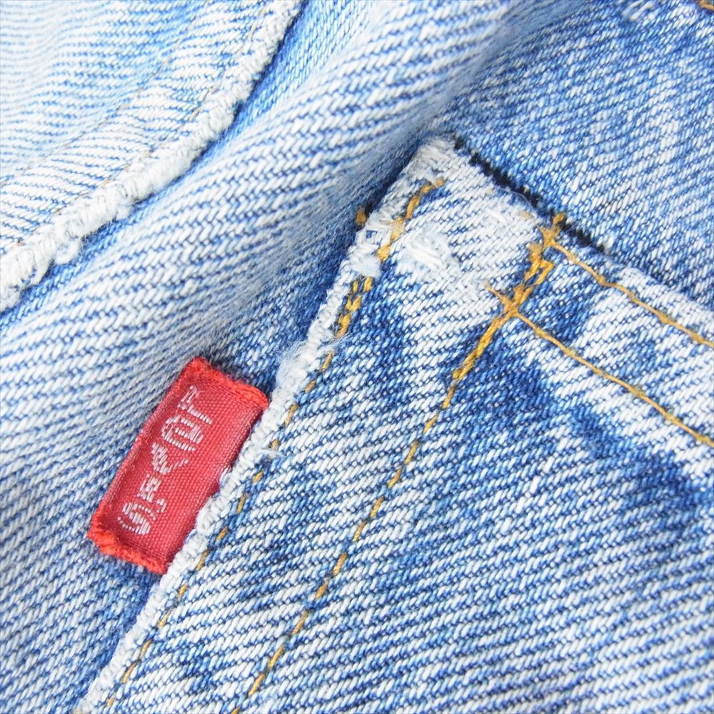 Levi's リーバイス ヴィンテージ 501 66後期 スモールe ストレート デニム パンツ インディゴブルー系 34【中古】