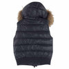 MONCLER モンクレール 320934830225 68950 tarn gilet ターン ジレ ファーフード付き ダウンベスト  グレー系 1【中古】