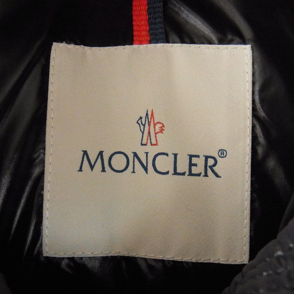 MONCLER モンクレール 320934830225 68950 tarn gilet ターン ジレ ファーフード付き ダウンベスト  グレー系 1【中古】