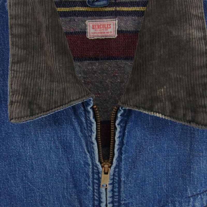 ヘラクレス ヴィンテージ 50s Denim Liner Jacket デニム ジャケット インディゴブルー系 サイズ表記無【中古】