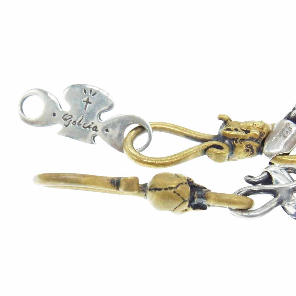 GANGSTERVILLE ギャングスタービル GALCIA ガルシア DICE 2FACE ダイス トゥーフェイス カスタム チェーン ネックレス シルバー系【中古】