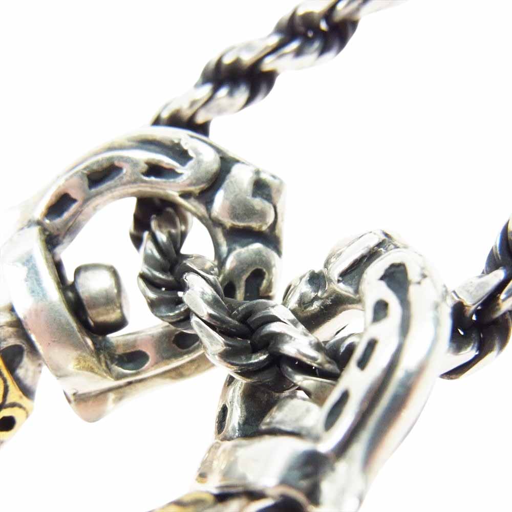 GANGSTERVILLE ギャングスタービル GALCIA ガルシア DICE 2FACE ダイス トゥーフェイス カスタム チェーン ネックレス シルバー系【中古】