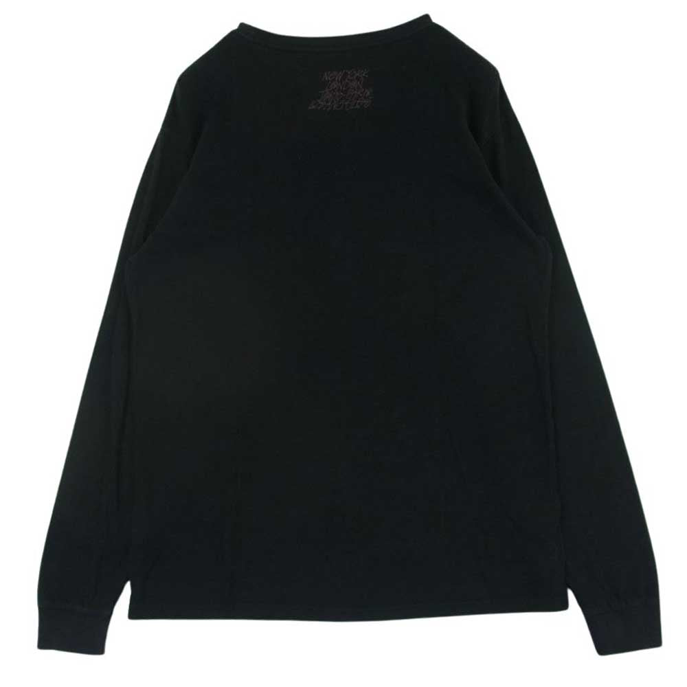 STUSSY ステューシー NEGUSA NADAST ネグサ ネガスト グラフィック 長袖 Tシャツ ブラック系 M【中古】