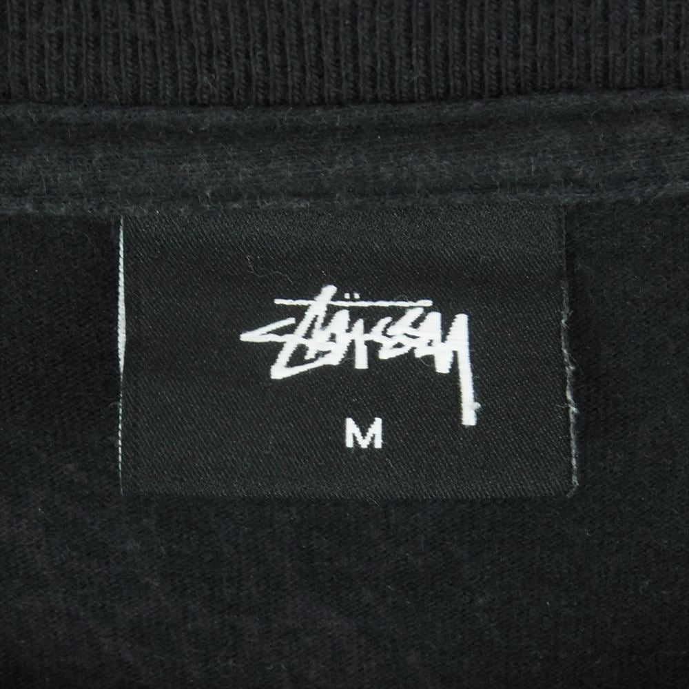 STUSSY ステューシー NEGUSA NADAST ネグサ ネガスト グラフィック 長袖 Tシャツ ブラック系 M【中古】
