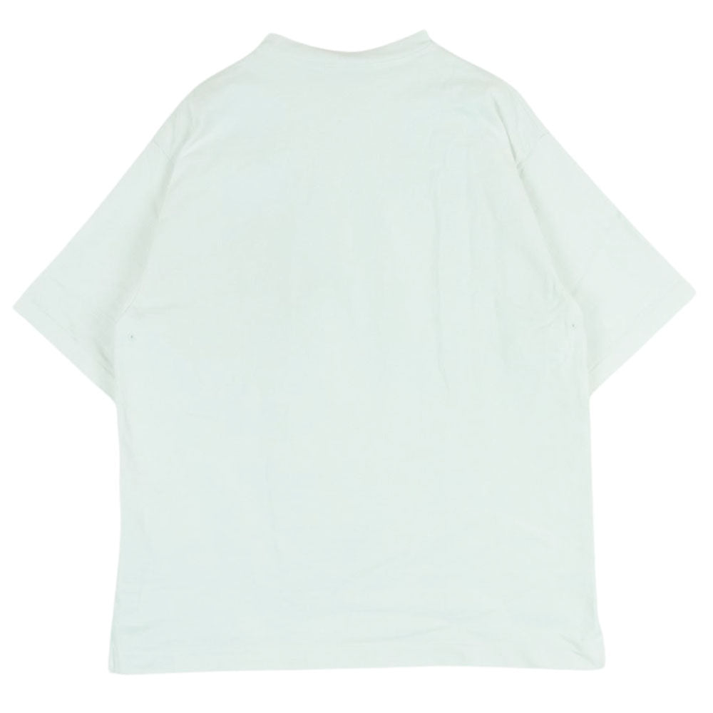 AURALEE オーラリー 18SS A8ST01SU STAND-UP TEE スタンドアップ 半袖 Tシャツ コットン 日本製 ホワイト系 4【中古】