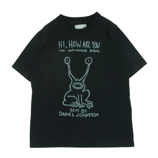 Sacai サカイ 17SS 17-01369M Daniel Johnston TEE ダニエルジョンストン プリント 半袖 Tシャツ ブラック系 3【中古】