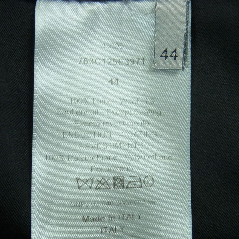 Dior ディオール 17SS 763C125E3971 裾リブ カーゴ スラックス パンツ イタリア製 ブラック系 44【中古】