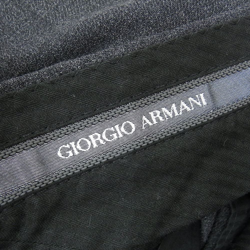 GIORGIO ARMANI ジョルジオアルマーニ スラックスパンツ ダークグレー系 48【中古】