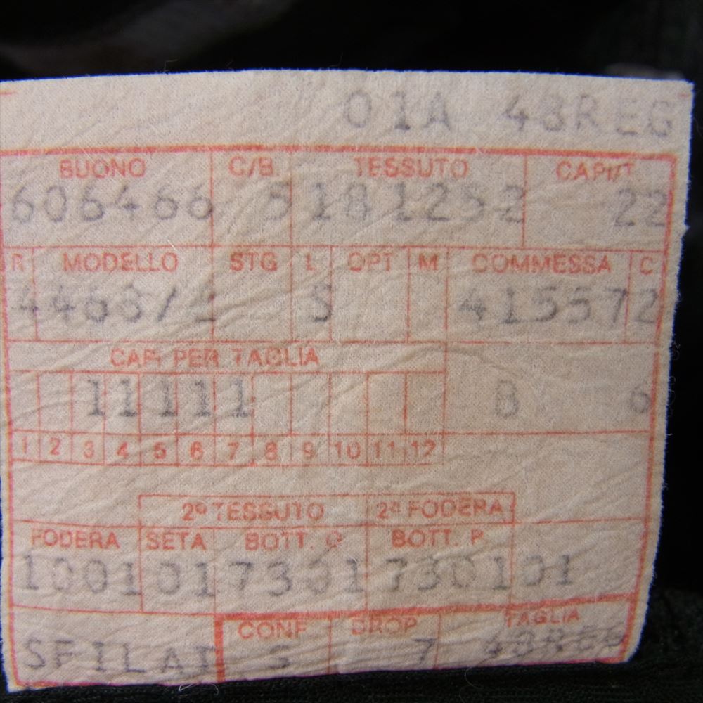 GIORGIO ARMANI ジョルジオアルマーニ スラックスパンツ ダークグレー系 48【中古】