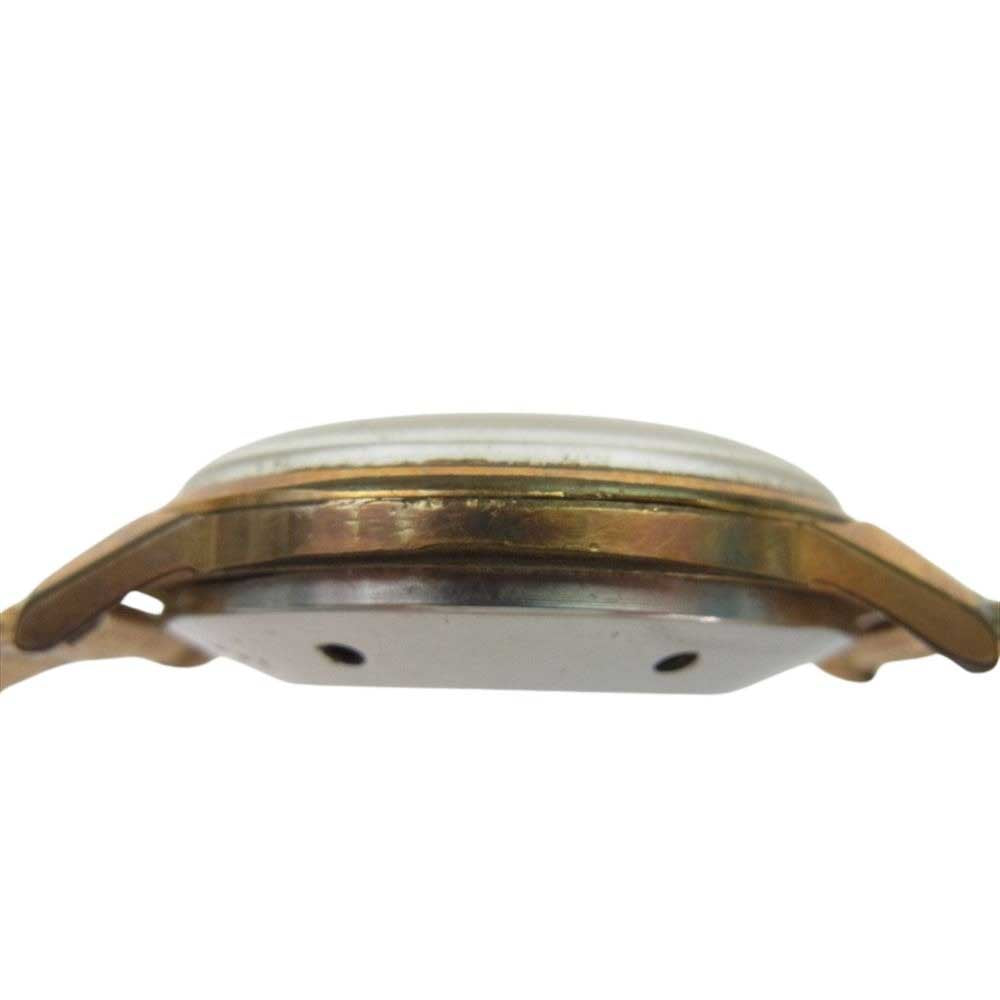 CITIZEN シチズン 515812 アラーム 4H フォーハンド 手巻き ウォッチ ゴールド系【中古】