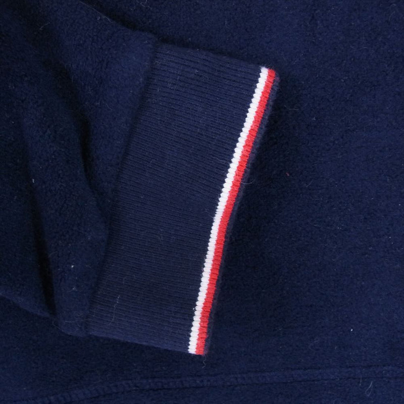 TOMMY HILFIGER トミーヒルフィガー フリース フーディ パーカー ネイビー系 S【中古】