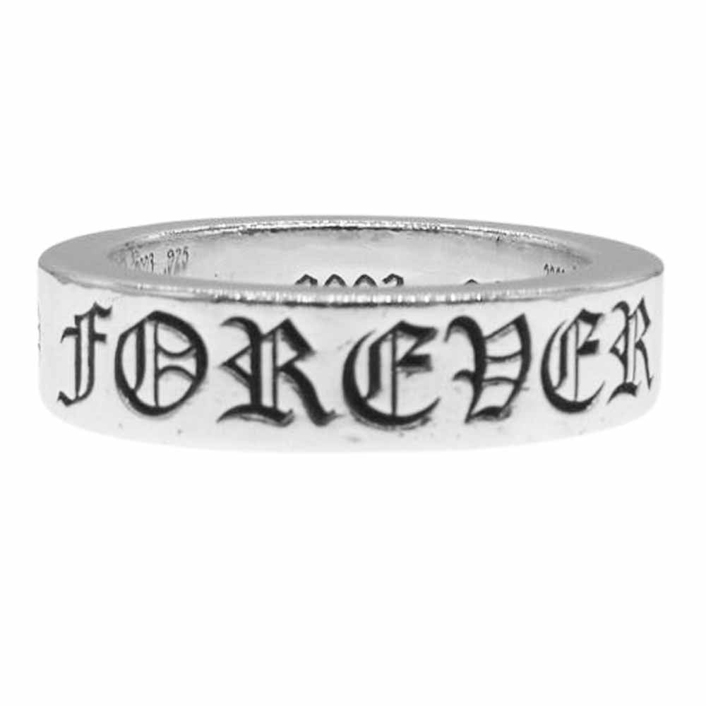 CHROME HEARTS クロムハーツ（原本無） 6mm SPACER FOREVER 6mm スペーサー フォーエバー リング シルバー系 19号【中古】