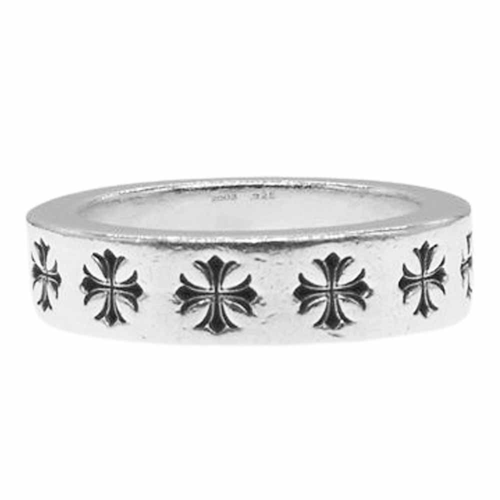 CHROME HEARTS クロムハーツ（原本無） 6mm SPACER FOREVER 6mm スペーサー フォーエバー リング シルバー系 19号【中古】