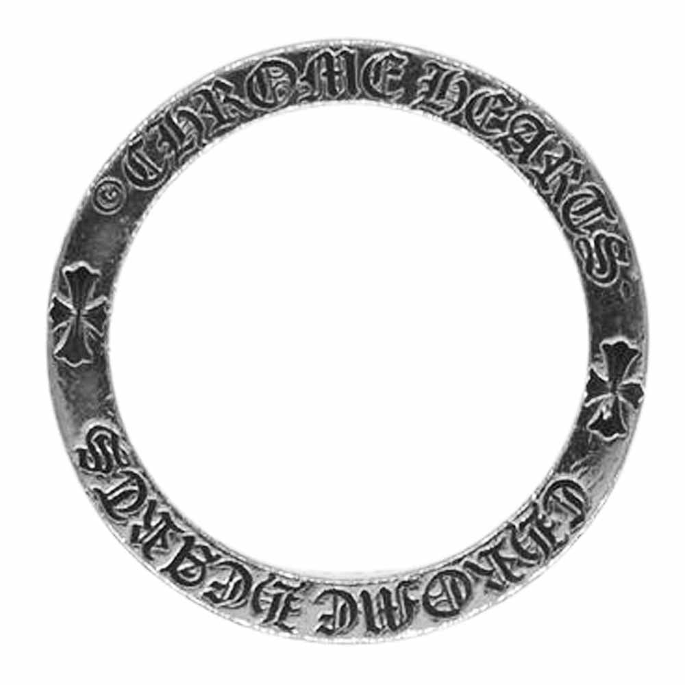 CHROME HEARTS クロムハーツ（原本無） 6mm SPACER FOREVER 6mm スペーサー フォーエバー リング シルバー系 19号【中古】