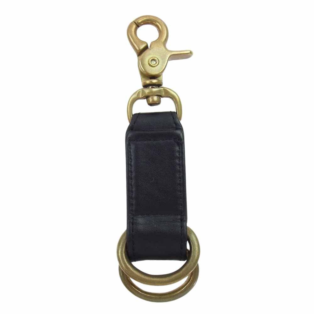 バックドロップレザーズ KEY RING キーリング ブラック系【中古】