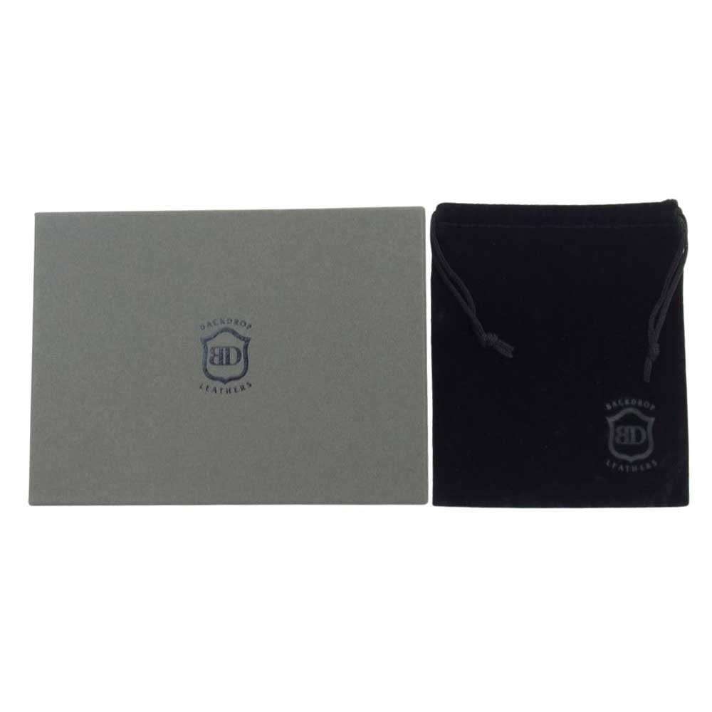 バックドロップレザーズ KEY RING キーリング ブラック系【中古】