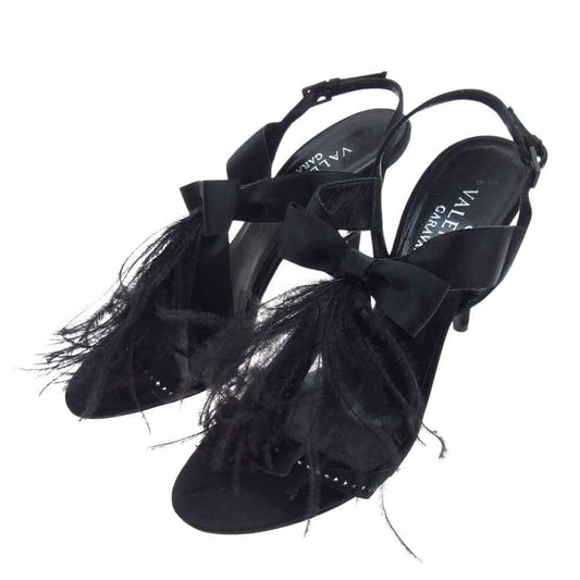 VALENTINO ヴァレンティノ ハイヒール  ブラック系 37.5【中古】