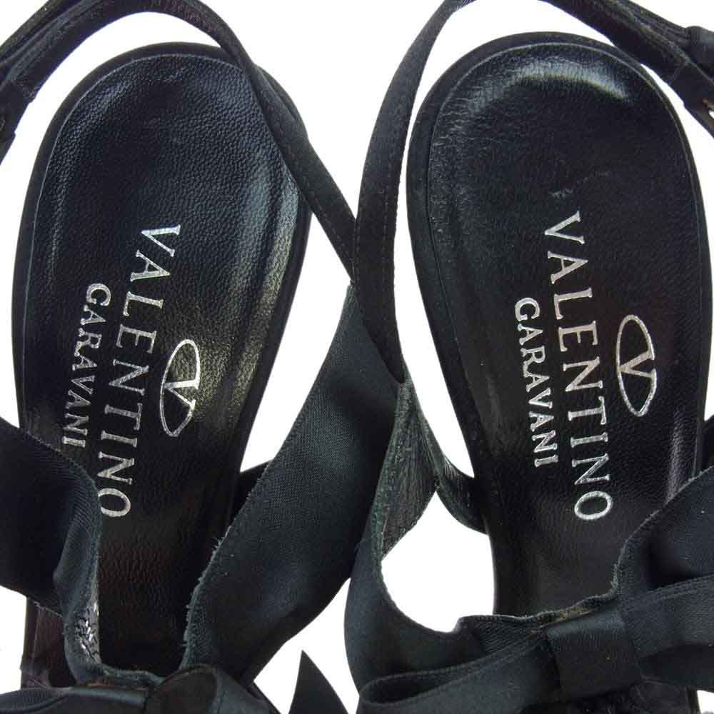 VALENTINO ヴァレンティノ ハイヒール  ブラック系 37.5【中古】