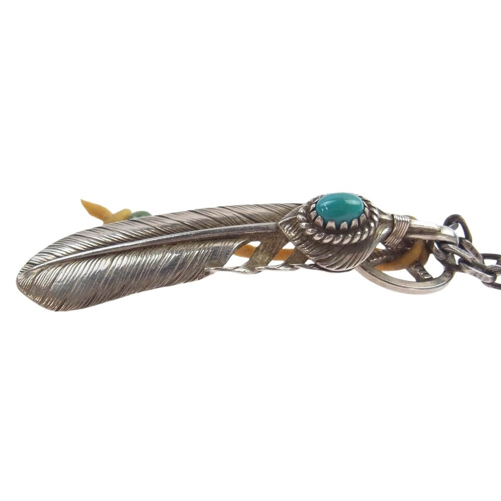 KEN KIKUCHI ケンキクチ 上銀銀縄TQ イーグルフック ホイール ネックレス シルバー系【中古】