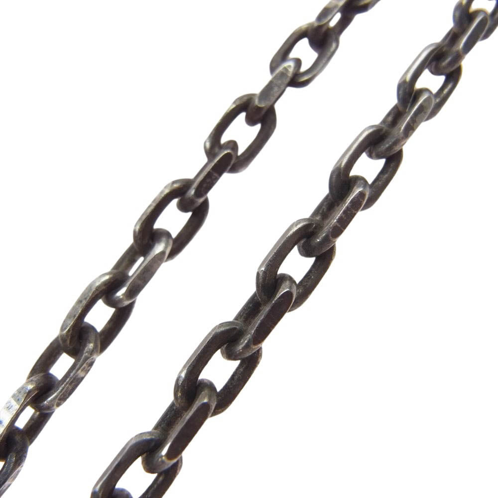 KEN KIKUCHI ケンキクチ 上銀銀縄TQ イーグルフック ホイール ネックレス シルバー系【中古】