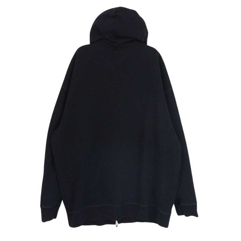 Ron Herman ロンハーマン × SUNSPEL サンスペル Loopback Loose Fit Sweat Zip Hoodie ループバック ルーズ フィット ジップ パーカー ブラック系 L【中古】