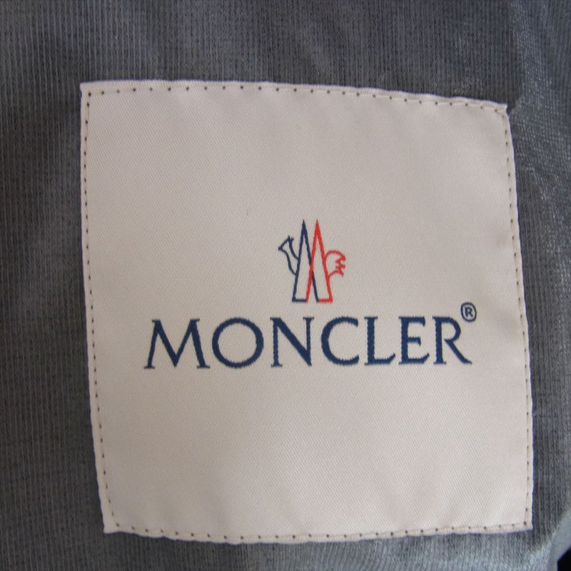 MONCLER モンクレール DELAPORTE GIUBBOTTO ドラポルト ナイロン コート ブラック系 0 【美品】【中古】