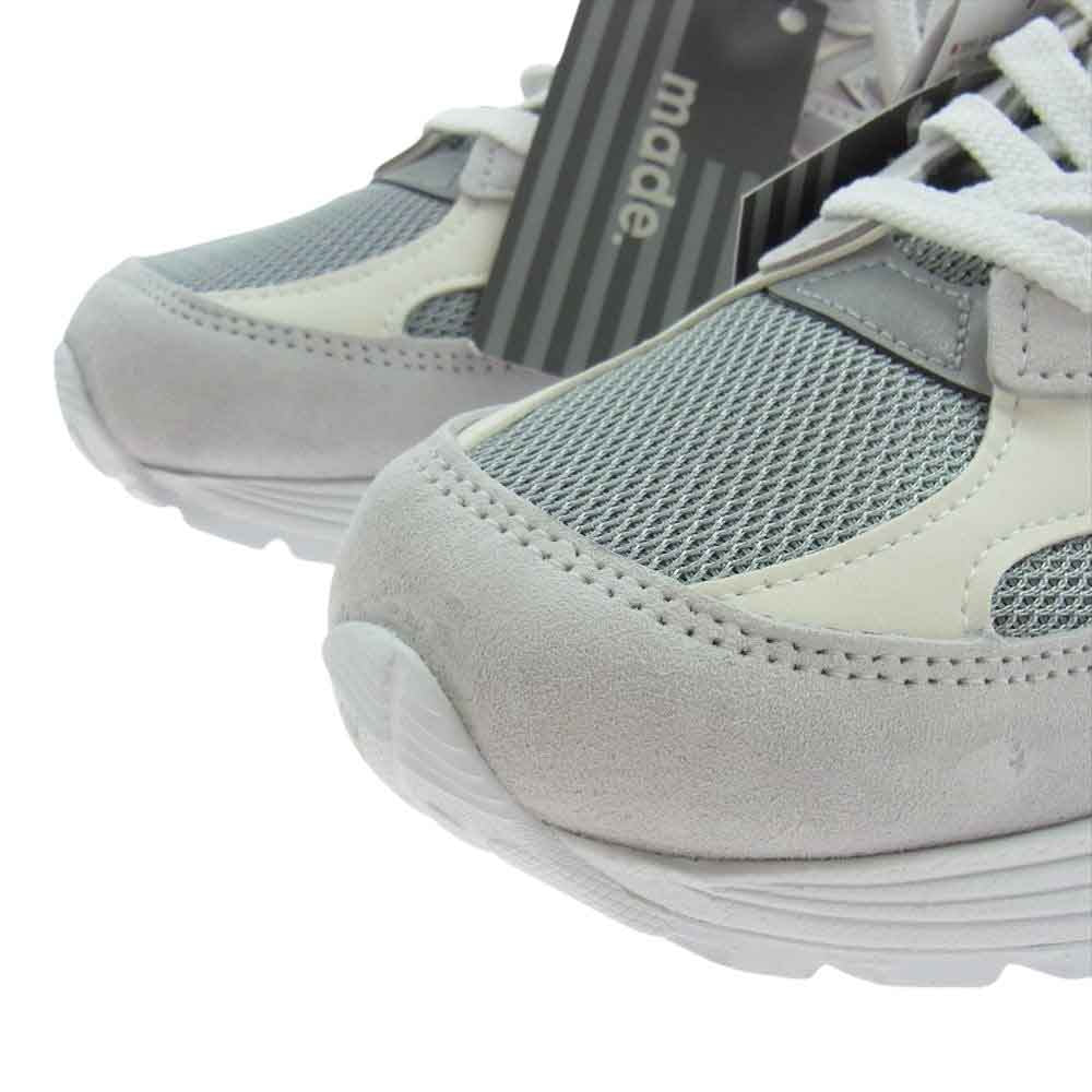 NEW BALANCE ニューバランス M992NC USA製 992 スエード メッシュ スニーカー グレー系 27.5cm【極上美品】【中古】