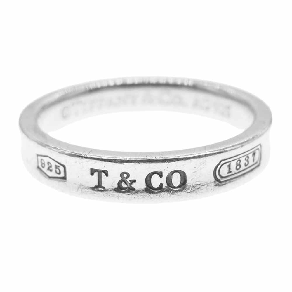 TIFFANY&Co. ティファニー 1837 ナロー リング シルバー系 17号【中古】