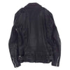 ISAMUKATAYAMA BACKLASH イサムカタヤマバックラッシュ 1773-07 DOUBLE BREASTED JACKET DOUBLE-SHOULDER OBJECT DYED 製品染め ダブルショルダー ライダース ジャケット ブラック系 XL【中古】
