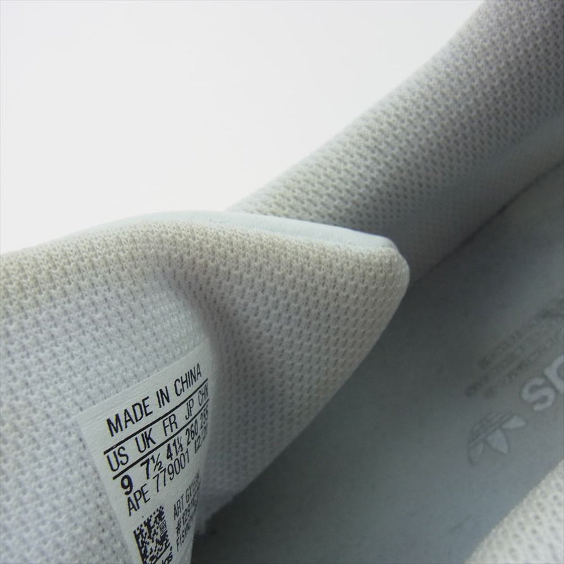 adidas アディダス GX1599 STAN SMITH スタンスミス ベルクロ ラインストーン スニーカー ブラック  ホワイト系 26cm【中古】