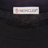 MONCLER モンクレール I20918C00047 8390T フロッキー ロゴ プリント 刺繍 ワッペン クルーネック 半袖 Tシャツ TEE ブラック系 S【中古】