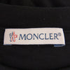 MONCLER モンクレール I20918C00047 8390T フロッキー ロゴ プリント 刺繍 ワッペン クルーネック 半袖 Tシャツ TEE ブラック系 S【中古】
