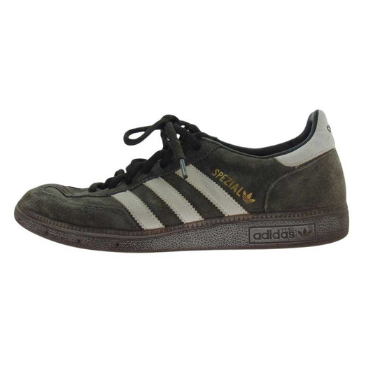 adidas アディダス 660273 SPEZIAL スペツィアル ローカット スニーカーブラック モスグリーン系 26㎝【中古】