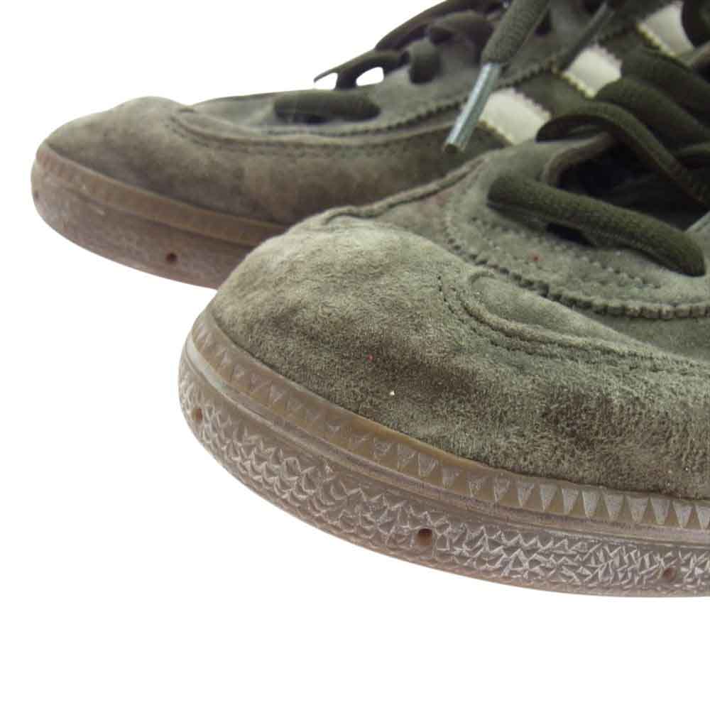 adidas アディダス 660273 SPEZIAL スペツィアル ローカット スニーカーブラック モスグリーン系 26㎝【中古】
