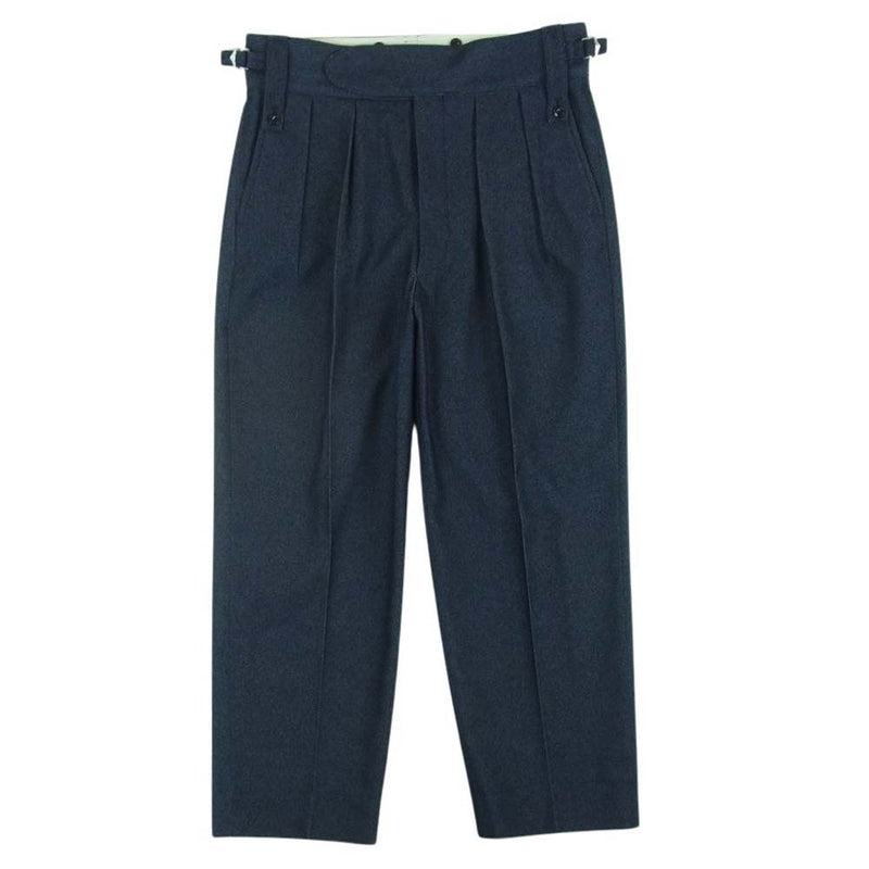 ニート C/L Oxford Beltless Pants オックスフォード ベルトレス パンツ 日本製 インディゴブルー系 L【中古】