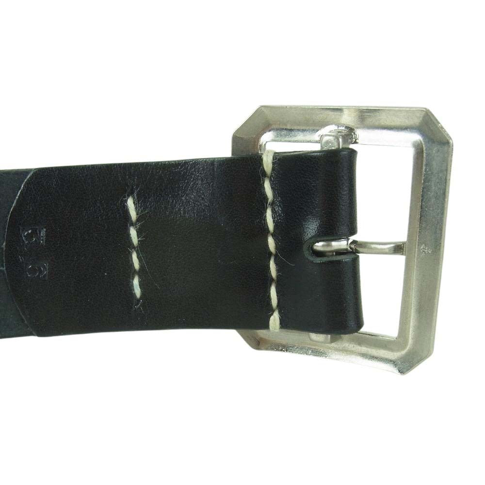 WAREHOUSE ウエアハウス レザー ベルト ブラック系【中古】