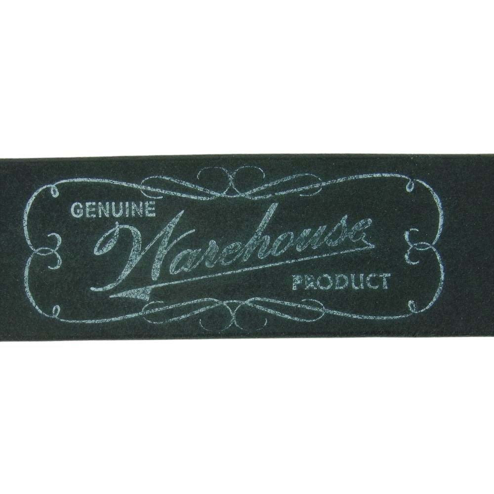 WAREHOUSE ウエアハウス レザー ベルト ブラック系【中古】